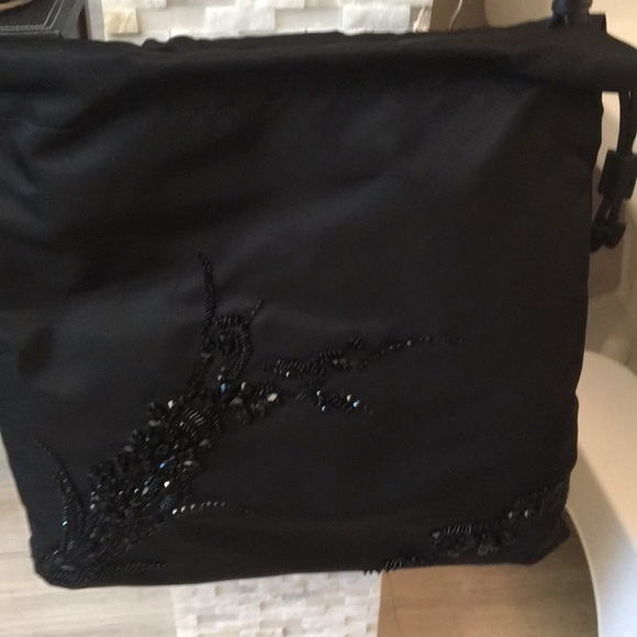 New PRADA EMBELLISHED SWAROVSKI BLACK STONES - Picture 1 of 6
